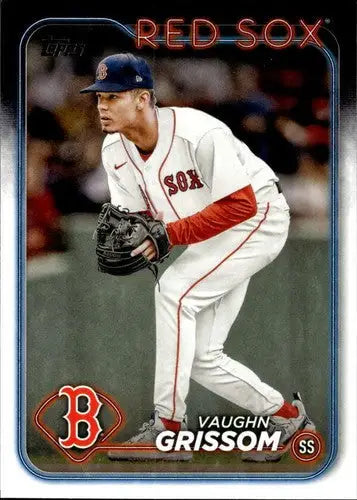 2024 Topps #467 Vaughn Grissom NM-MT Red Sox ID:70961 - Baseball Card Single