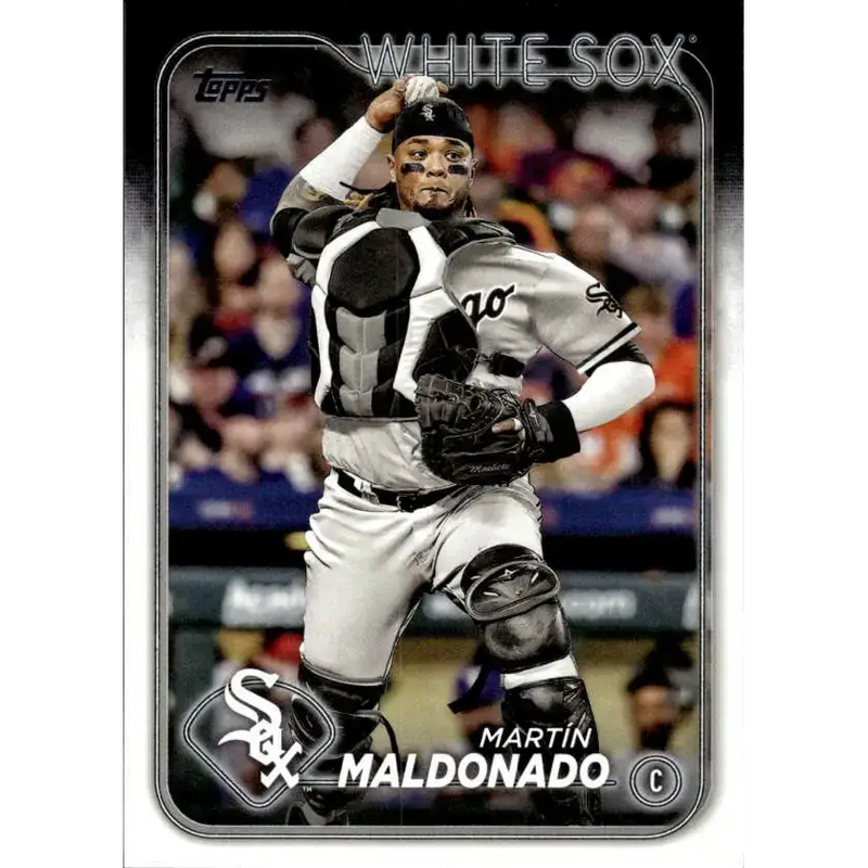 2024 Topps #469 Martin Maldonado NM-MT Chicago White Sox Baseball Card - Baseball Card Single