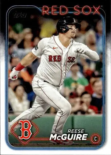 2024 Topps #474 Reese McGuire NM-MT Red Sox ID:70962 - Baseball Card Single
