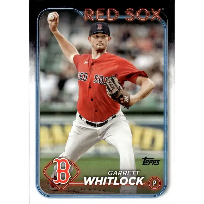 2024 Topps #477 Garrett Whitlock NM-MT Boston Red Sox Baseball Card - Baseball Card Single