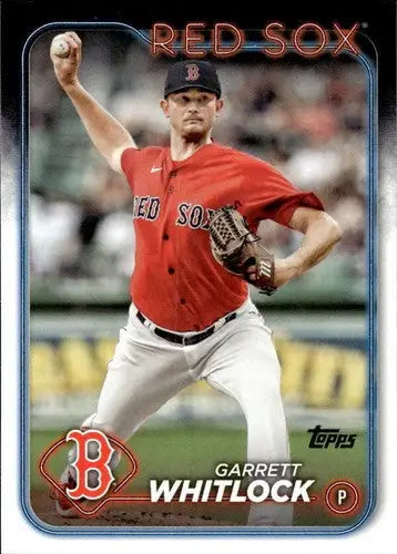 2024 Topps #477 Garrett Whitlock NM-MT Red Sox ID:70964 - Baseball Card Single