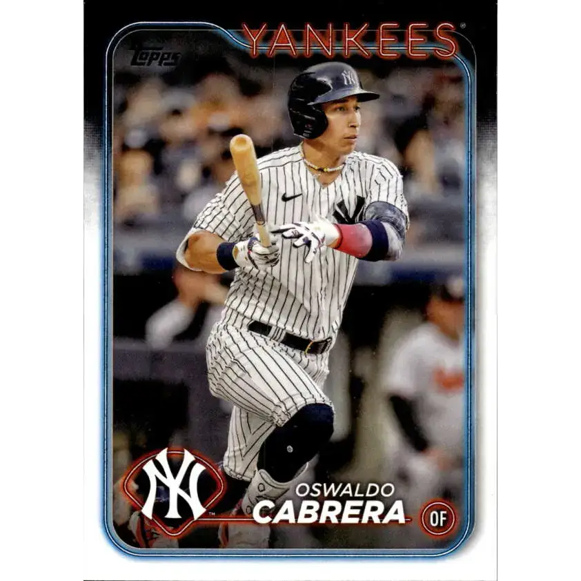2024 Topps #479 Oswaldo Cabrera NM-MT New York Yankees Baseball Card - Baseball Card Single