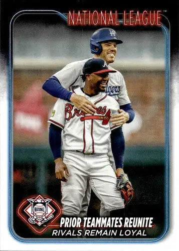 2024 Topps #481 Prior Teammates Reunite NM-MT ID:74163 - Baseball Card Single