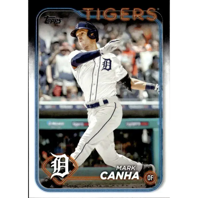 2024 Topps #486 Mark Canha NM-MT Detroit Tigers Baseball Card - Baseball Card Single