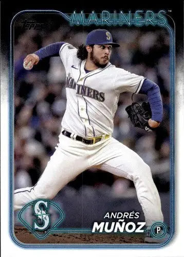 2024 Topps #488 Andres Munoz NM-MT Mariners ID:70970 - Baseball Card Single