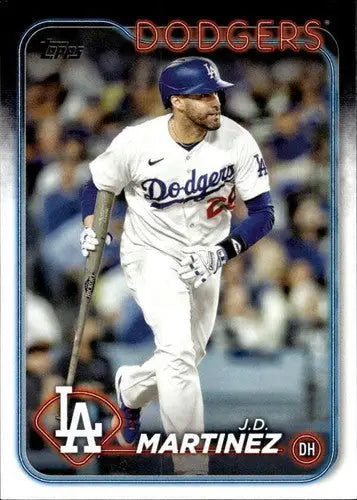 2023 Topps Series 1 J.D. Martinez NM-MT Dodgers baseball card with original gloss