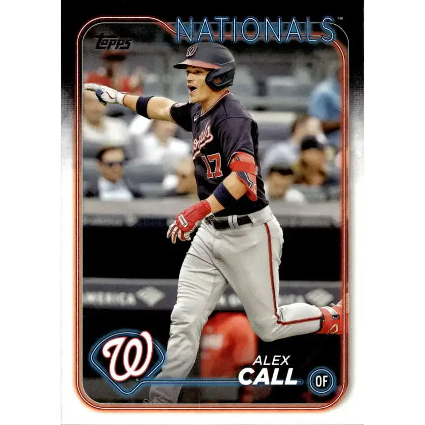 2024 Topps #496 Alex Call NM-MT Washington Nationals Baseball Card - Baseball Card Single