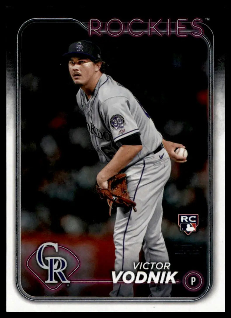 2024 Topps #501-730 Complete Your Set You Pick Choose Baseball Sports Near Mint - 607 Victor Vodnik RC