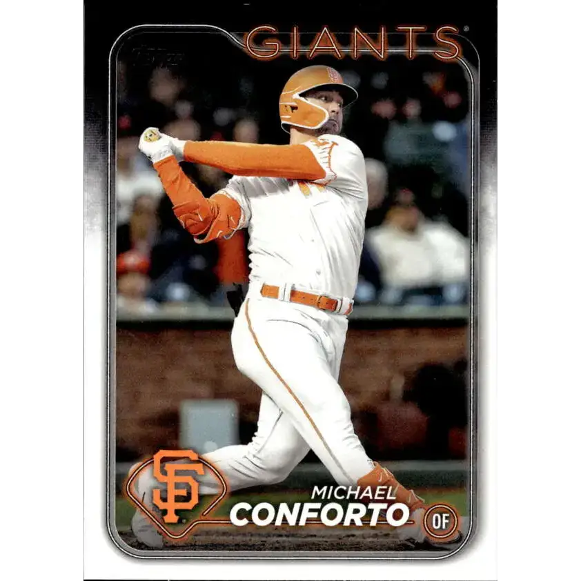 2024 Topps #504 Michael Conforto NM-MT San Francisco Giants Baseball Card - Baseball Card Single