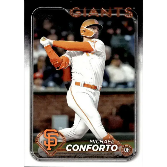 2024 Topps #504 Michael Conforto NM-MT San Francisco Giants Baseball Card - Baseball Card Single