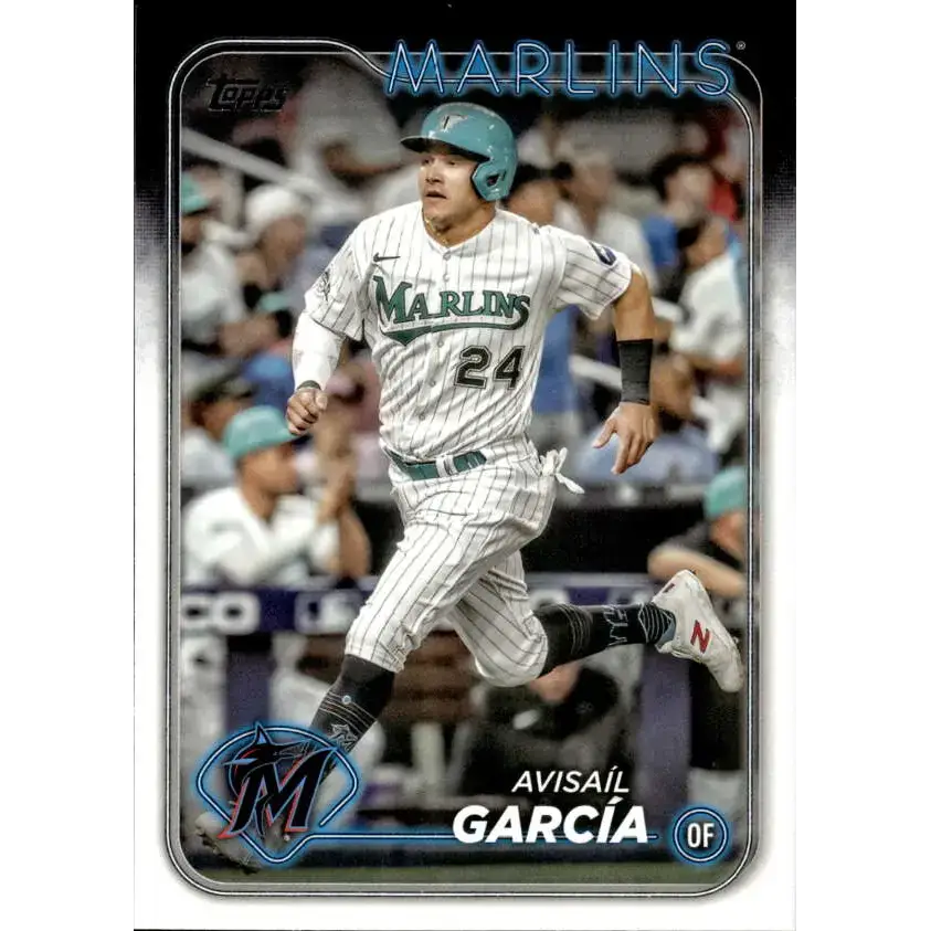 2024 Topps #505 Avisail Garcia NM-MT Miami Marlins Baseball Card - Baseball Card Single