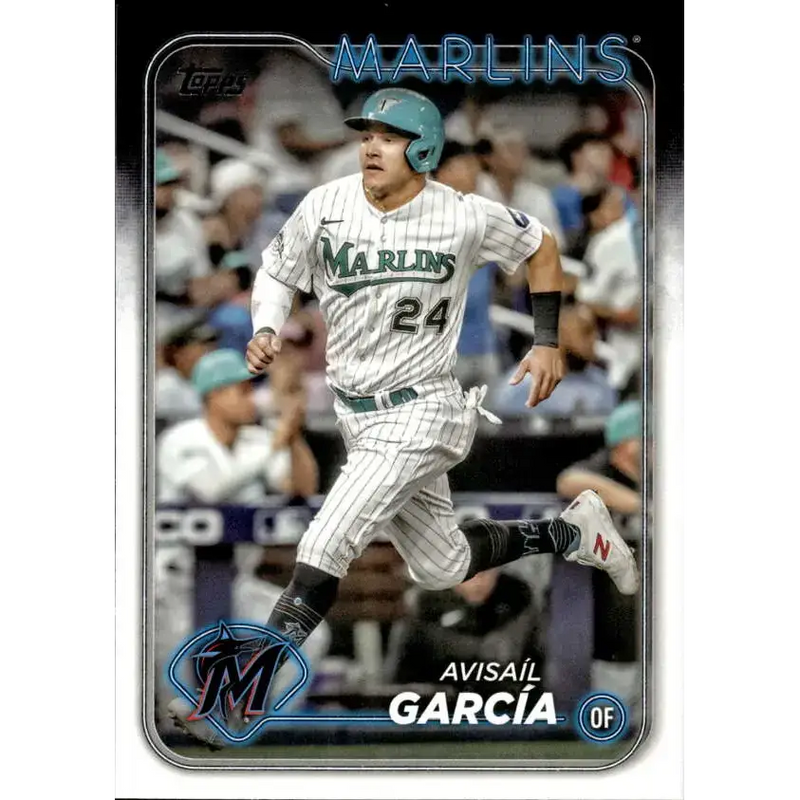 2024 Topps #505 Avisail Garcia NM-MT Miami Marlins Baseball Card - Baseball Card Single