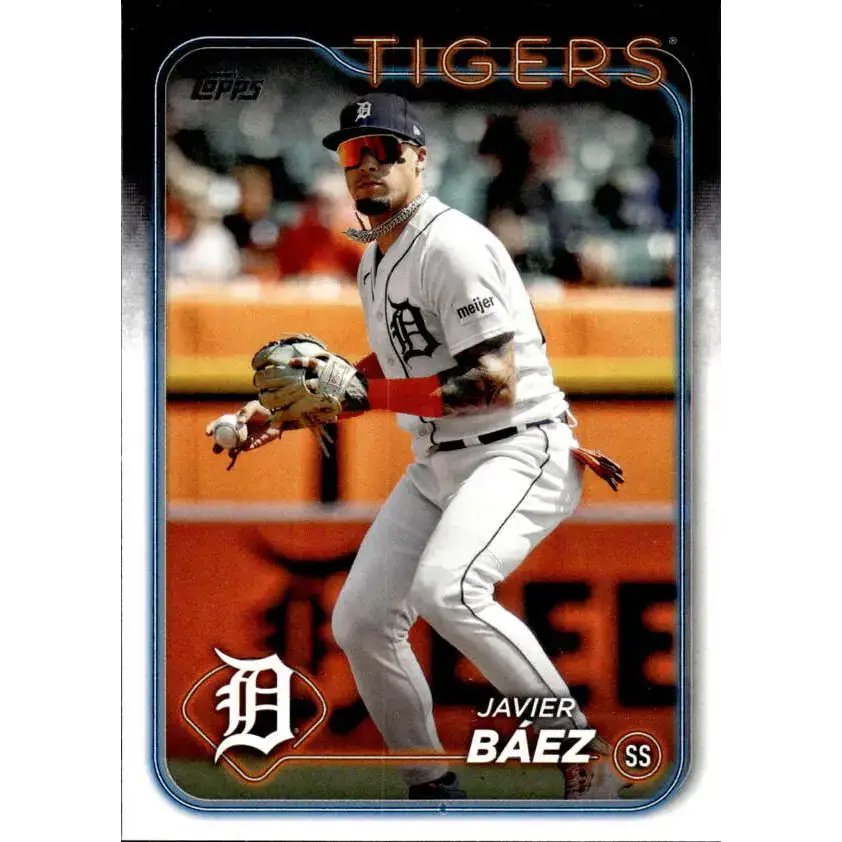 2024 Topps #508 Javier Baez NM-MT Detroit Tigers Baseball Card - Baseball Card Single