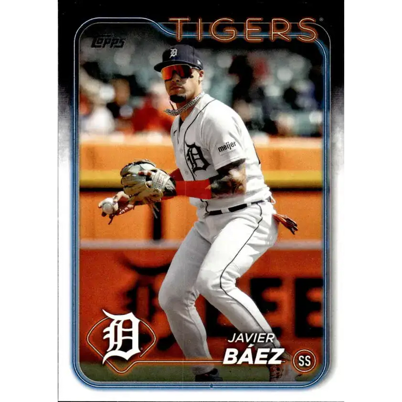2024 Topps #508 Javier Baez NM-MT Detroit Tigers Baseball Card - Baseball Card Single