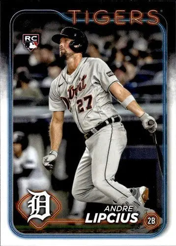 2024 Topps #509 Andre Lipcius NM-MT RC Rookie Tigers ID:70979 - Baseball Card Single
