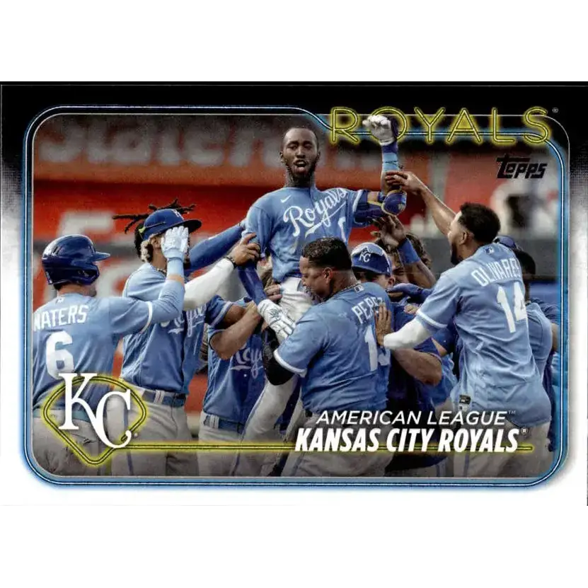2024 Topps #514 Team Card NM-MT Kansas City Royals Baseball Card - Baseball Card Single
