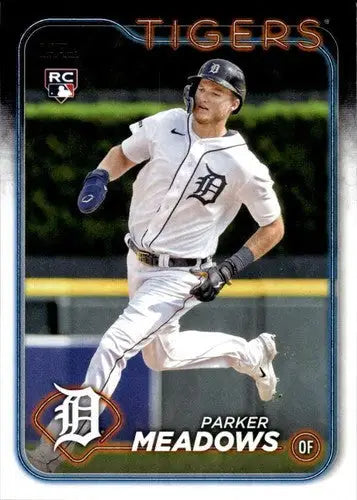 2024 Topps #516 Parker Meadows NM-MT RC Rookie Tigers ID:75113 - Baseball Card Single