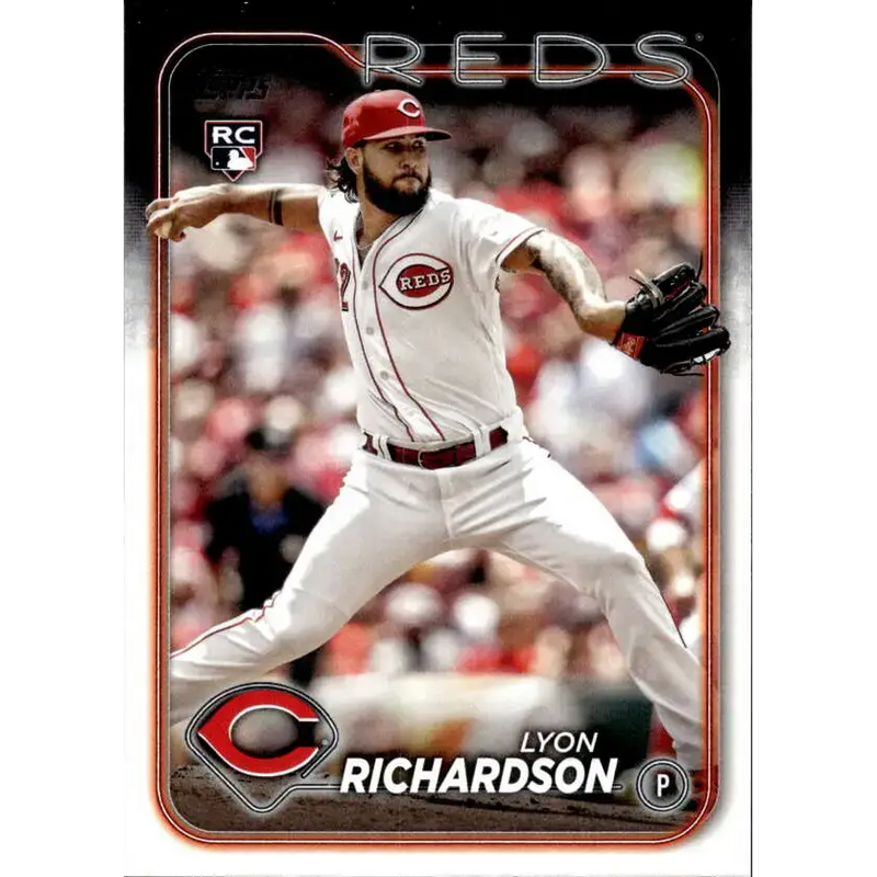 2024 Topps #517 Lyon Richardson NM-MT RC Rookie Cincinnati Reds Baseball Card - Baseball Card Single