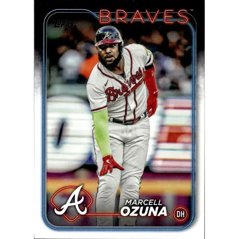 2024 Topps #518 Marcell Ozuna NM-MT Atlanta Braves Baseball Card - Baseball Card Single