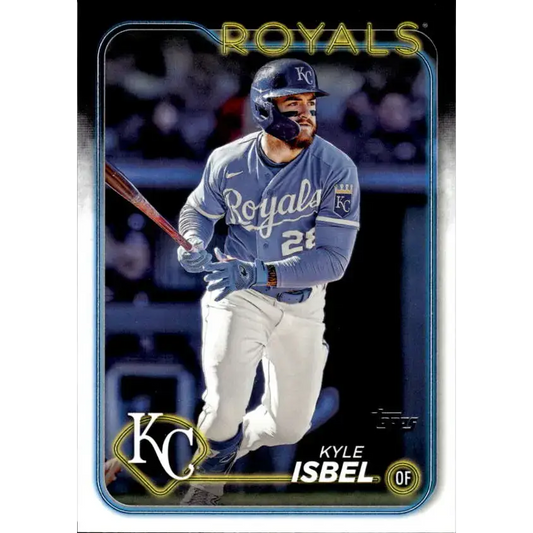 2024 Topps #525 Kyle Isbel NM-MT Kansas City Royals Baseball Card - Baseball Card Single