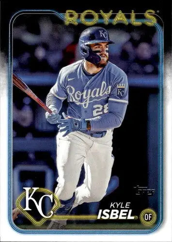 2024 Topps #525 Kyle Isbel NM-MT Royals ID:70986 - Baseball Card Single