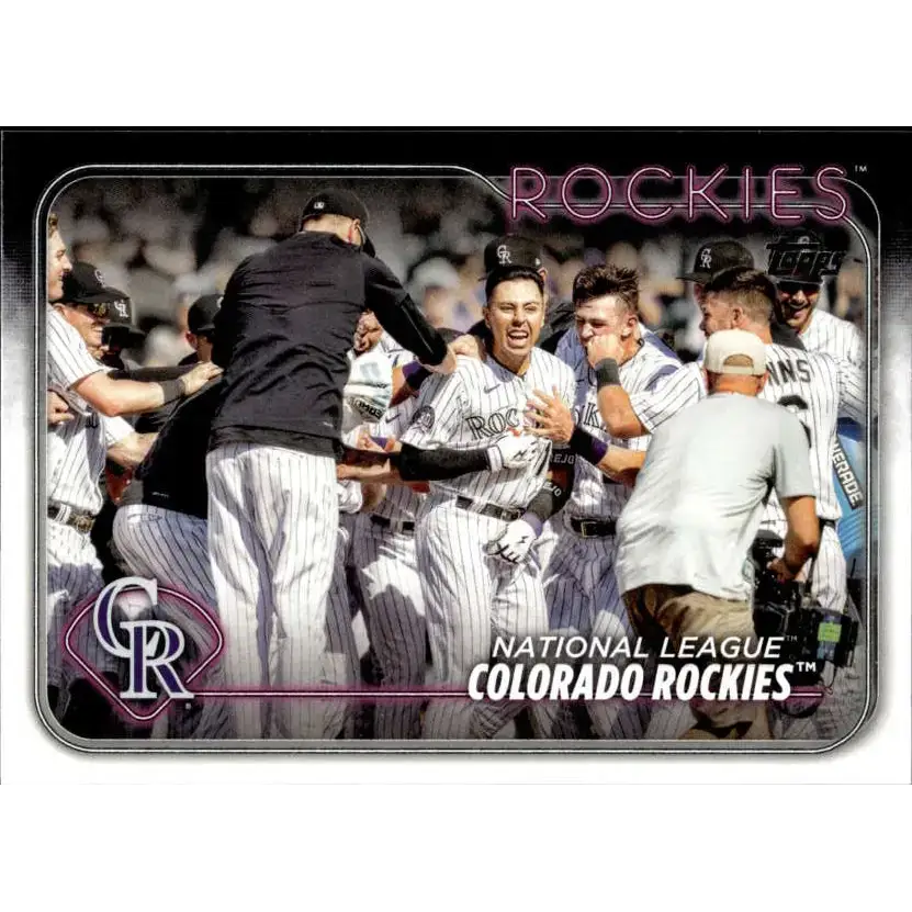 2024 Topps #526 Team Card NM-MT Colorado Rockies Baseball Card - Baseball Card Single