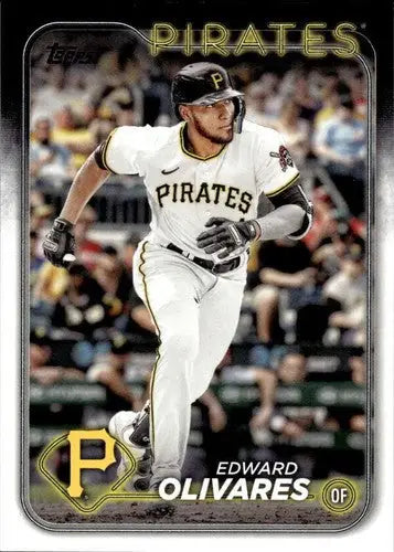 2024 Topps #527 Edward Olivares NM-MT Pirates ID:70988 - Baseball Card Single