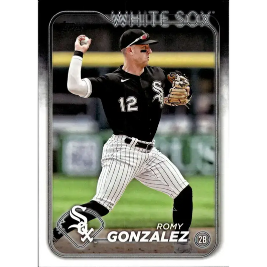 2024 Topps #532 Romy Gonzalez NM-MT Chicago White Sox Baseball Card - Baseball Card Single