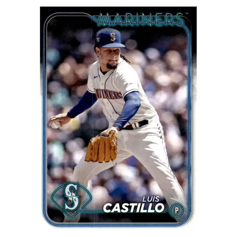 2024 Topps #54 Luis Castillo NM-MT Seattle Mariners Baseball Card - Baseball Card Single