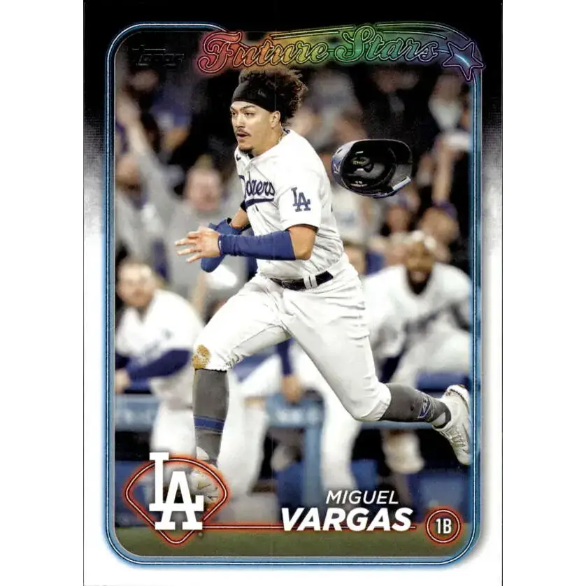 2024 Topps #541 Miguel Vargas NM-MT Los Angeles Dodgers Baseball Card - Baseball Card Single