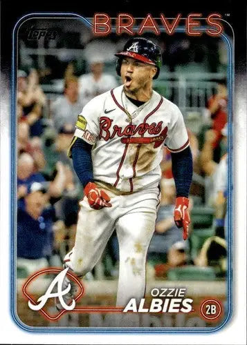 2024 Topps #544 Ozzie Albies NM-MT Braves ID:70995 - Baseball Card Single