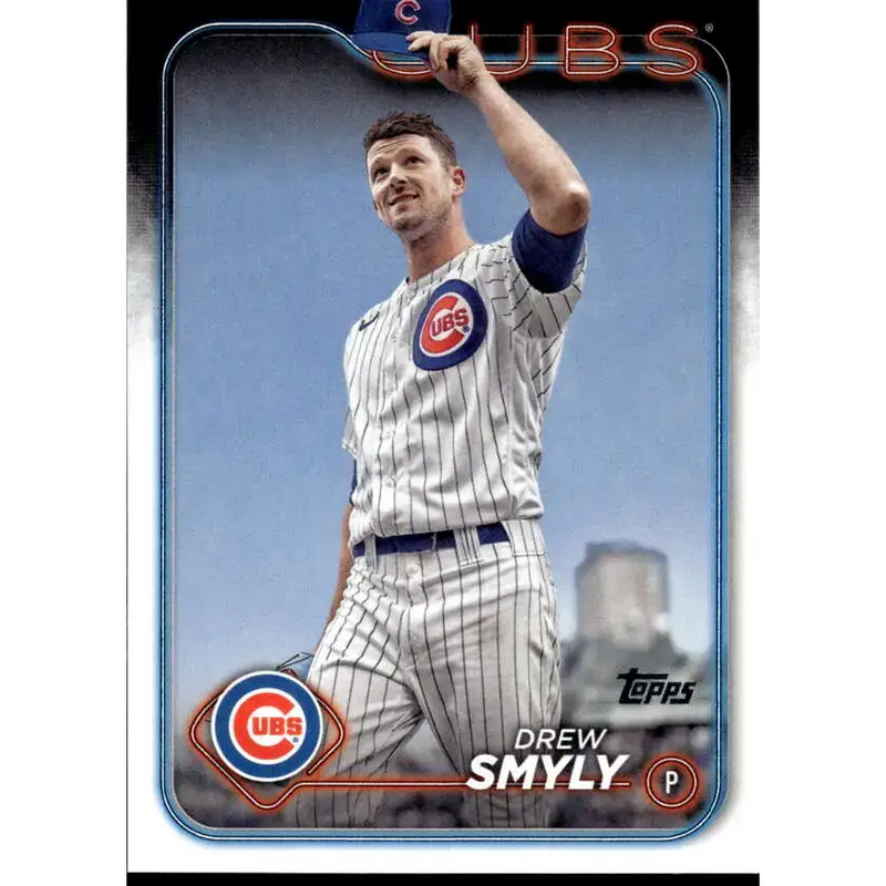 2024 Topps #547 Drew Smyly NM-MT Chicago Cubs Baseball Card - Baseball Card Single