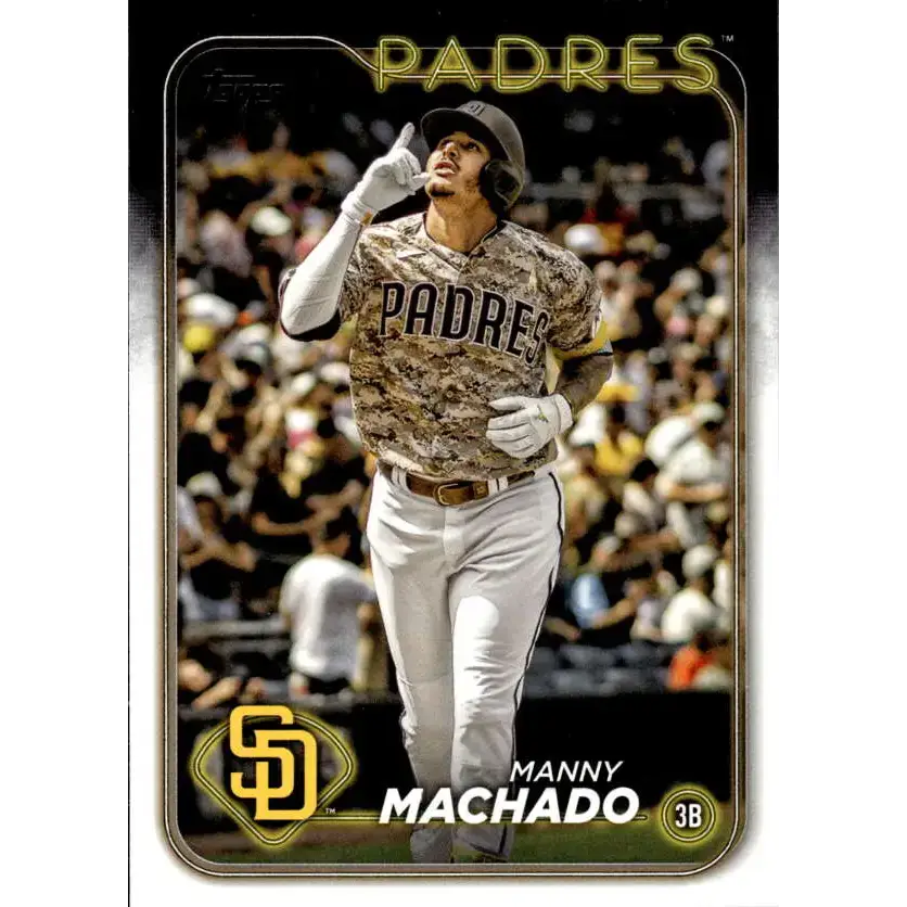 2024 Topps #550 Manny Machado NM-MT San Diego Padres Baseball Card - Baseball Card Single