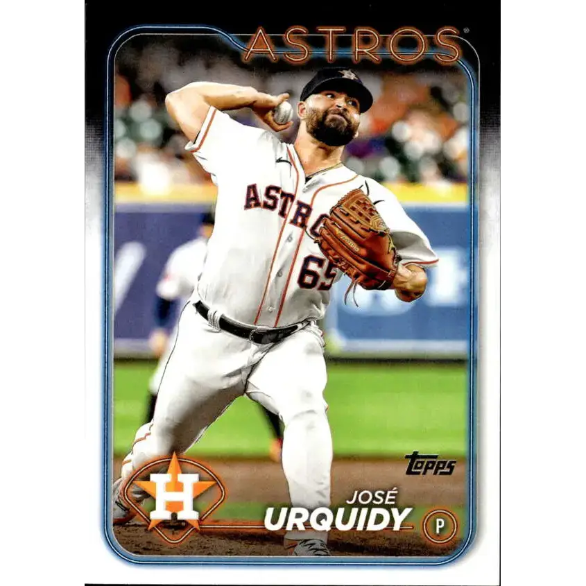 2024 Topps #552 Jose Urquidy NM-MT Houston Astros Baseball Card - Baseball Card Single