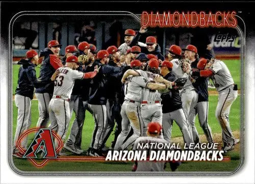 Arizona Diamondbacks baseball team card 2024 Topps original gloss NM-MT