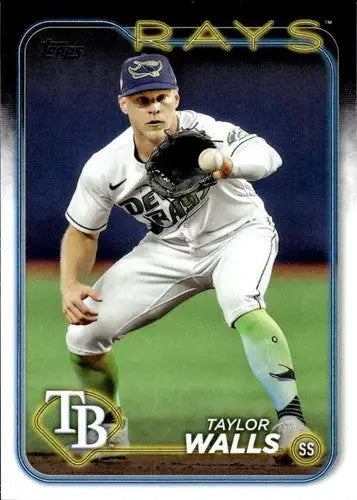 2024 Topps #559 Taylor Walls NM-MT Rays ID:71459 - Baseball Card Single
