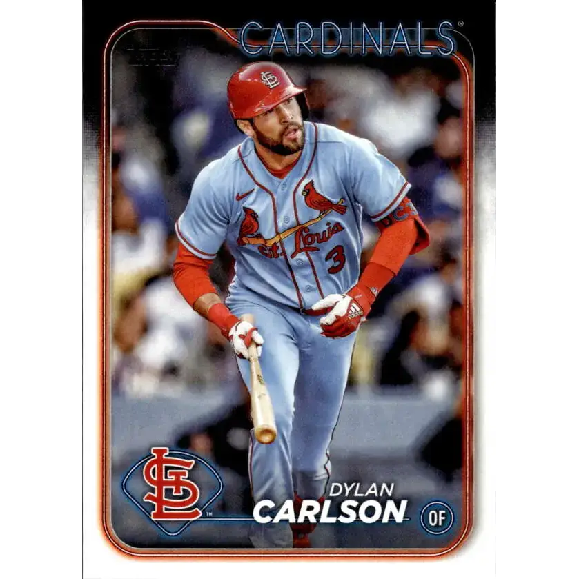 2024 Topps #561 Dylan Carlson NM-MT St. Louis Cardinals Baseball Card - Baseball Card Single