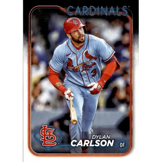 2024 Topps #561 Dylan Carlson NM-MT St. Louis Cardinals Baseball Card - Baseball Card Single