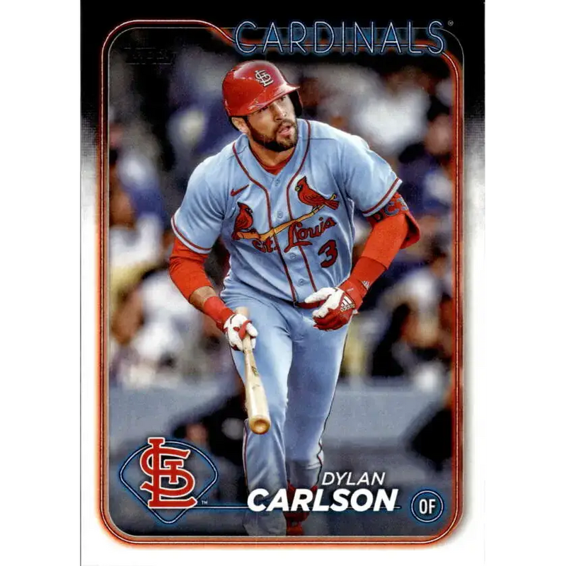 2024 Topps #561 Dylan Carlson NM-MT St. Louis Cardinals Baseball Card - Baseball Card Single
