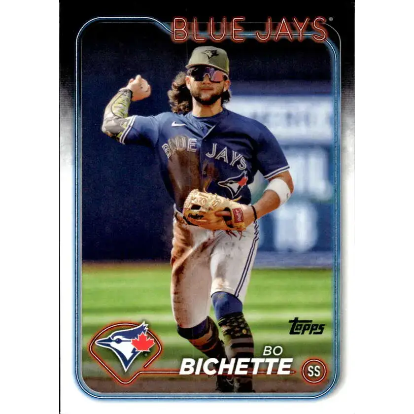 2024 Topps #563 Bo Bichette NM-MT Toronto Blue Jays Baseball Card - Baseball Card Single