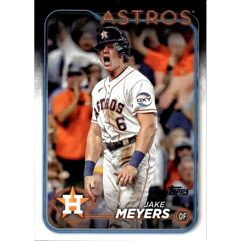 2024 Topps #564 Jake Meyers NM-MT Houston Astros Baseball Card - Baseball Card Single