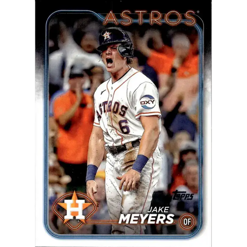 2024 Topps #564 Jake Meyers NM-MT Houston Astros Baseball Card - Baseball Card Single