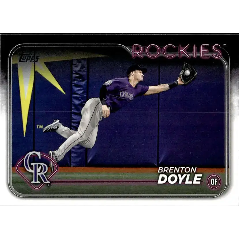 2024 Topps #574 Brenton Doyle NM-MT Colorado Rockies Baseball Card - Baseball Card Single