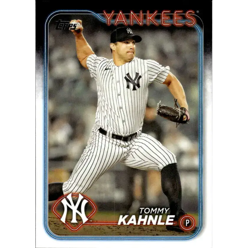 2024 Topps #576 Tommy Kahnle NM-MT New York Yankees Baseball Card - Baseball Card Single