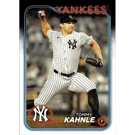 2024 Topps #576 Tommy Kahnle NM-MT New York Yankees Baseball Card - Baseball Card Single
