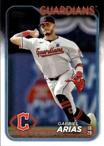 2024 Topps #579 Gabriel Arias NM-MT Guardians ID:71471 - Baseball Card Single