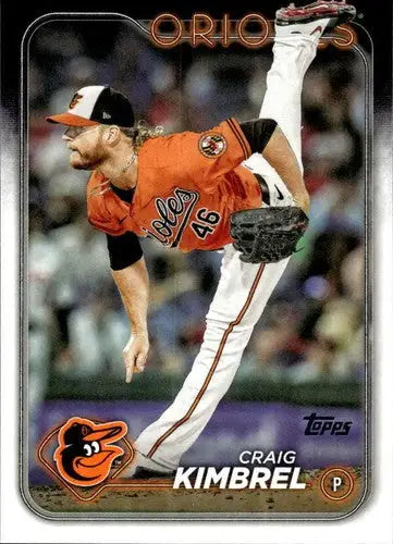 2024 Topps #590 Craig Kimbrel NM-MT Orioles ID:71012 - Baseball Card Single
