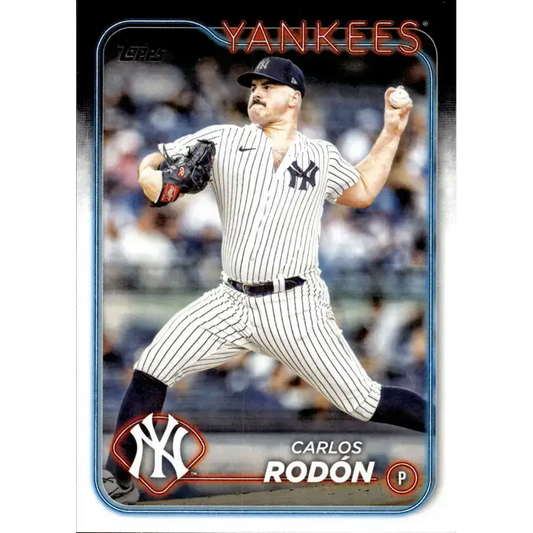 2024 Topps #593 Carlos Rodon NM-MT New York Yankees Baseball Card - Baseball Card Single