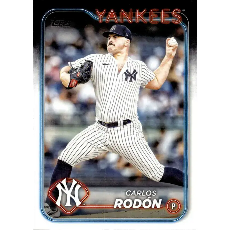 2024 Topps #593 Carlos Rodon NM-MT New York Yankees Baseball Card - Baseball Card Single