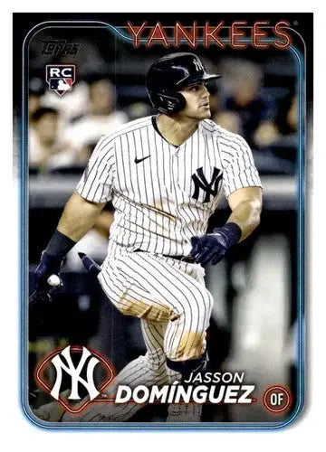 2024 Topps #60 Jasson Dominguez NM-MT RC Rookie Yankees ID:71117 - Baseball Card Single